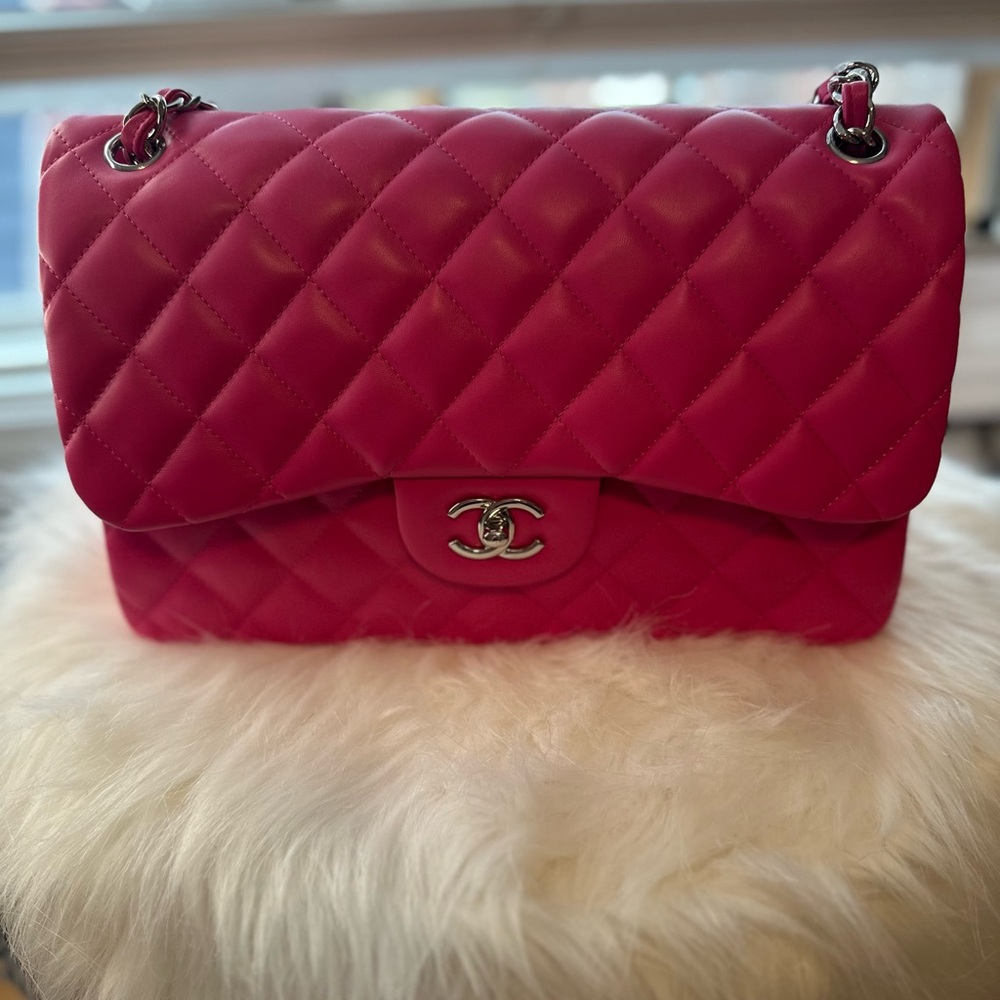 Chanel Pink Quilted Women's Bag